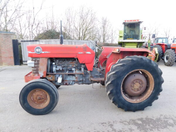 MASSEY FERGUSON 165 SQUARE AXLE IN AS SEEN STANDARD