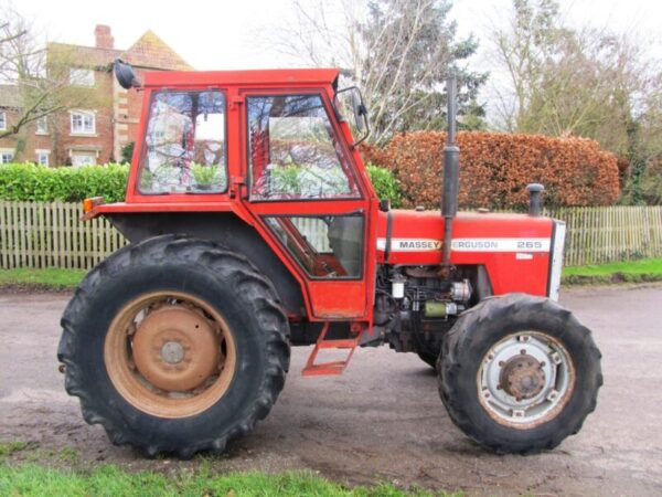 MASSEY FERGUSON 265 4WD IN FIELD READY STANDARD