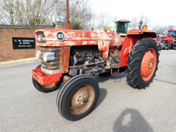 MASSEY FERGUSON 165 ROUND AXLE IN AS SEEN STANDARD - Image 2