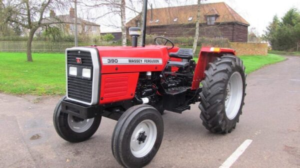 MASSEY FERGUSON 390 2WD IN SILVER STANDARD - Image 2